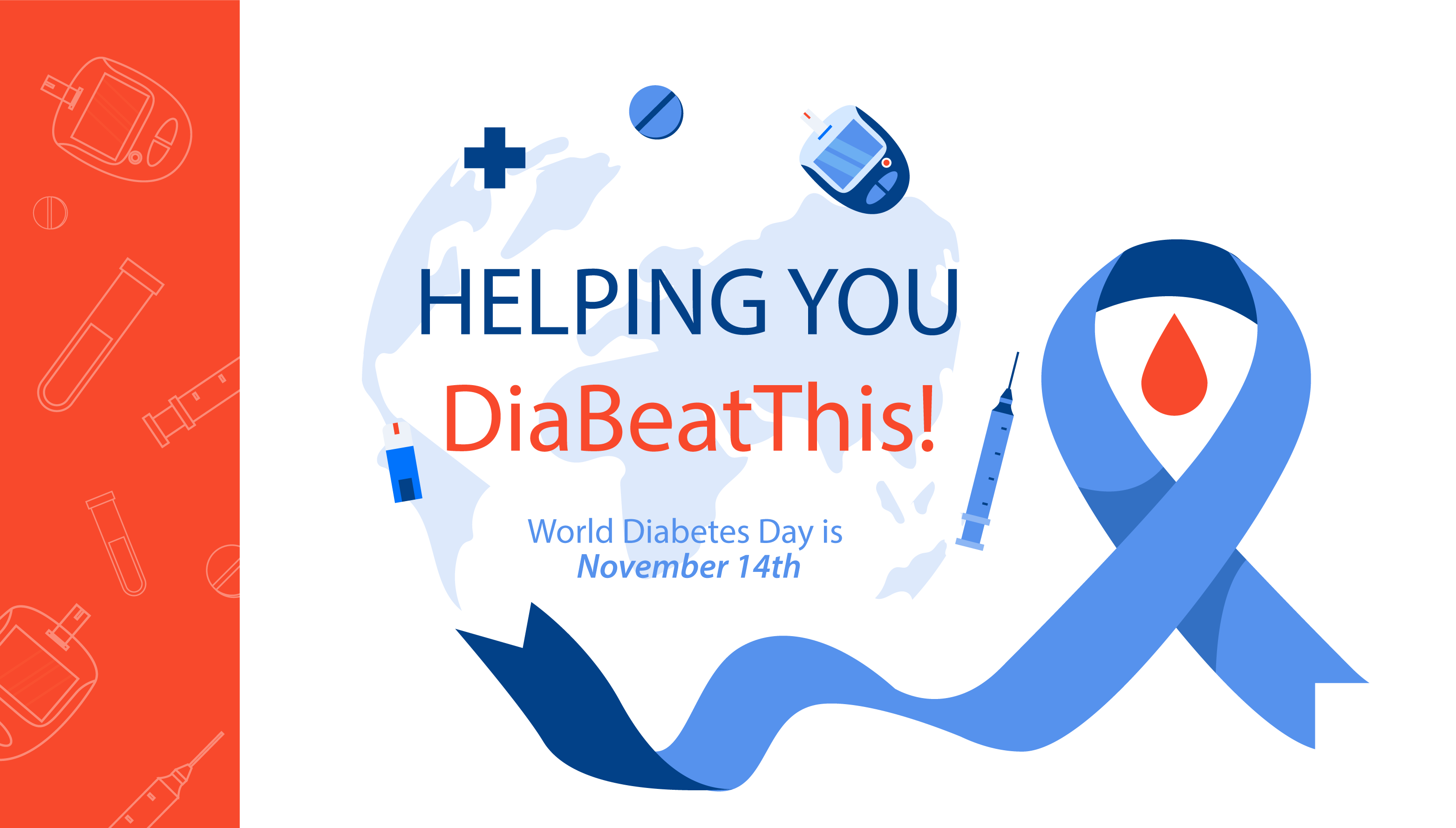 DiaBeatThis! application homepage screenshot